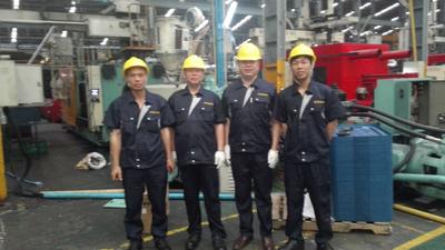 注塑机伺服节能改造 海外改造现场